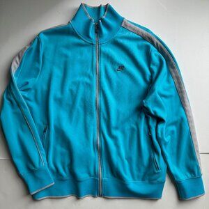 Vintage Nike Track Jacket - Turquoise - XXL